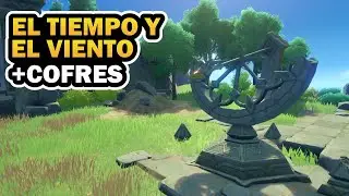 ✨EL TIEMPO Y EL VIENTO + COFRES ( Misión de Mundo y Puzzles ) | Genshin Mondstadt |