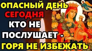 7 октября Опасный Вечер ВКЛЮЧИ СЕМЬЯ БУДЕТ СПАСЕНА ОТ ЗЛА И БЕД! Молитва Богородице Неувядаемый Цвет