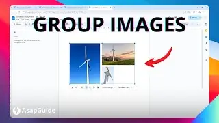How to Group Images in Google Docs