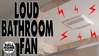 Bathroom Fan Motor Replacement | Loud Exhaust Fan Fix (EASY!)