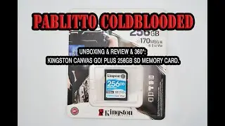 Unboxing & Review & 360°: Kingston Canvas Go! Plus 256GB SD Memory Card.