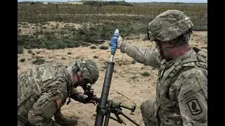 81mm Mortars Live Fire