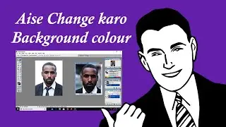 photo editing background colour change || background color change in photoshop
