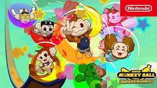 Super Monkey Ball Banana Rumble – Launch Trailer – Nintendo Switch