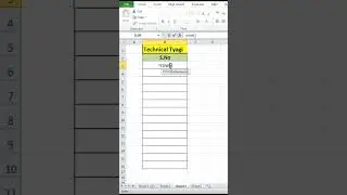 Auto adjust serial numbers in Excel #shorts