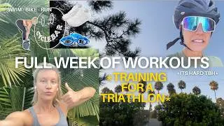 Training for my FIRST Triathlon ! tbh i have no idea what i'm doing so come along