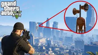 I Found Siren Head on Gta 5 Ep.9 (Grand Theft Auto V)