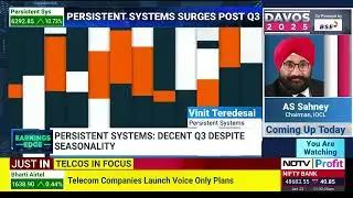 Persistent Systems Q3: Revenue Up By 5.7% (QoQ); What's In Store For Q4? | NDTV Profit