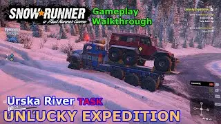 SnowRunner - Unlucky Expedition | Urska River Task - Amur, Russia | Phase 4