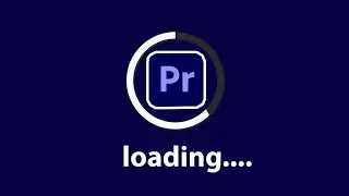 Create A Circular Progress bar (Loading) In Adobe Premiere Pro - Tutorial