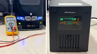 🔥ОГО! За $50 Тянет даже Бумера🤩ИБП UPS Qoltec Monolith 1000VA (600W) 24V