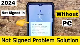 not signed in mi | not signed in set up phone | fix not signed in mi
