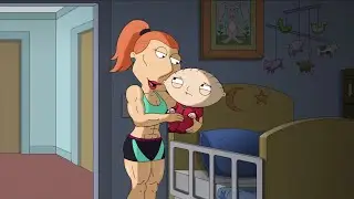 Stewie can sleep at the big bed with Lois