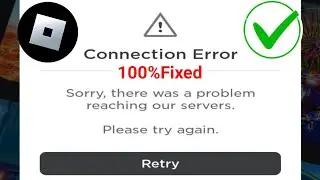 Fix Roblox connection error can't connect problem