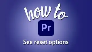 How to reset preferences, clear cache, and disable plug-ins in Premiere Pro