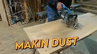 FINALLY Starting The Workbench... Cutting and Planing | Shaker Workbench PT 4