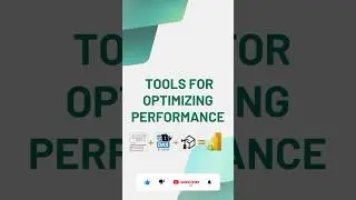 Tools for Optimising Performance in Power BI #performanceoptimization #powerbi #datavisualization