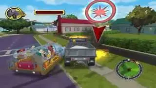The Simpsons Hit and Run Walkthrough - Level 1 - Mission 4 - Office Spaced [HD]