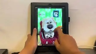 Talking Ben the Dog (Android, Version 1.2.3) (iOS Port) on my iPad 3rd generation (iOS 6 dualbooted)