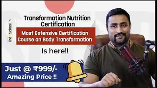 Transformation Nutrition Online Fitness Certification Course - Enrol Now!!