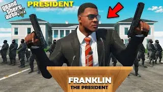 GTA 5 : The President Franklin Get Into Trouble in GTA 5 !