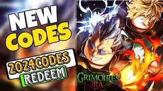 All *Secret* [UPDATE 2] Grimoires Era Codes | Codes for [UPDATE 2] Grimoires Era Roblox  2024