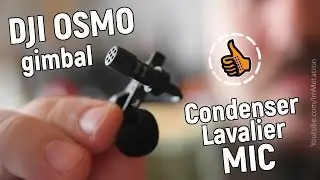 Петличный микрофон за 5$ от DJI OSMO Gimbal