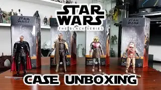 Star Wars the Black Series wave 28 case unboxing | Moff Gideon | Greef Karga | The Armorer | Kuiil