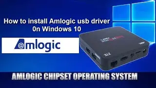 cara instal amlogic usb driver || solusi stb tidak terdeteksi di usb burning tool