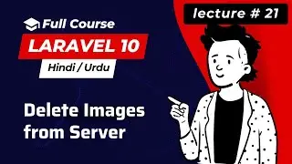 Delete images from database | Remove Images from Server  | Laravel 10 crud with image in Hindi