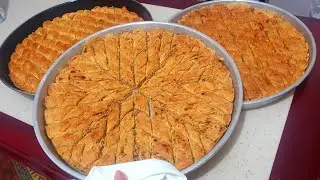 CEVİZLİ EV BAKLAVASI TARİFİ 💯TAM ÖLÇÜLERDE CEVİZLİ EV BAKLAVASI NASIL YAPILIR 🤲HAYIRLI BAYRAMLAR