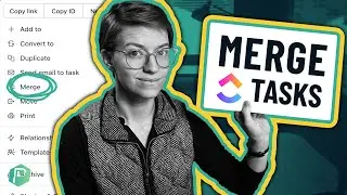 How to Merge Tasks in ClickUp