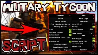 NEW | Military Tycoon Script [2022] Very OP