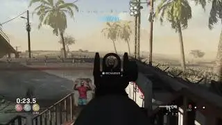COD Modern Warfare: games of summer (Trial Two: Gun Course): gold medal