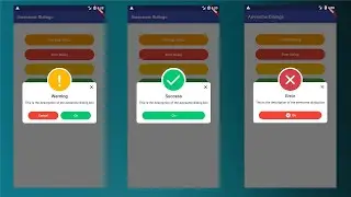 Awesome Dialog Box Pop Up Messages In Flutter - Flutter Tutorial