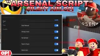 Awesome[Beta]🔥 Arsenal Script Inf Ammo Silent Aim Super Op✨,No Spread, Aimbot Keyless😎(Pc,Mobile)