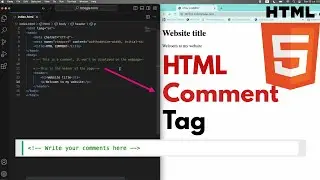 How to Use Html Comment Tags @TiredProgrammer