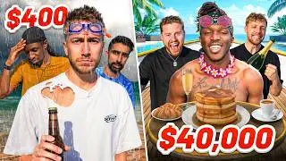 SIDEMEN $40,000 vs $400 HOLIDAY (EUROPE EDITION)