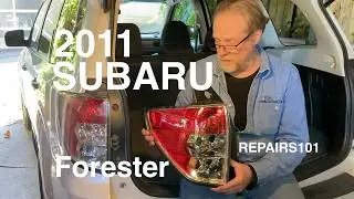 2011 subaru TAILLIGHT lens & LIFTGATE strut