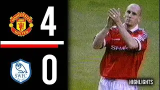 Manchester United v Sheffield Wednesday | United Score Four | Highlights | 1999/2000