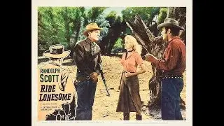 Вестерн  Одинокий всадник (1959) Randolph Scott Karen Steele Pernell Roberts