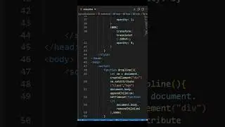background animation  with javascript html css