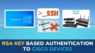 SSH Public Key Authentication to Cisco Device | From Windows PC