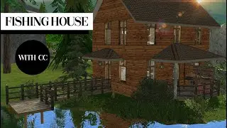 Fishing House | Домик для рыбалки | Строительство Симс 2 | The Sims 2 Speed Build | CC