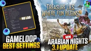 3.1 Update Gameloop Lag Fix 2024 | PUBG Mobile Emulator Lag Fix Best Settings For | LOW END PC |
