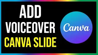 How to Add Voiceover in Canva Per Slide 2024 (QUICK & EASY)