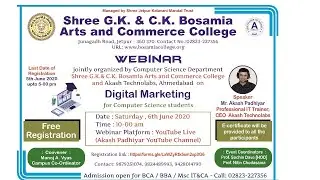 Digital Marketing Webinar