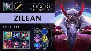 Zilean Mid vs Taliyah - EUW Challenger Patch 25.09