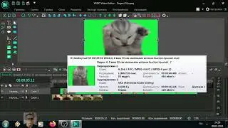 Удаление зеленого фона в видеозаписи / Хромакей / VSDC Free Video Editor