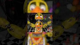 [FNAF] WITHERED CHICA BEATS UP TOY CHICA 